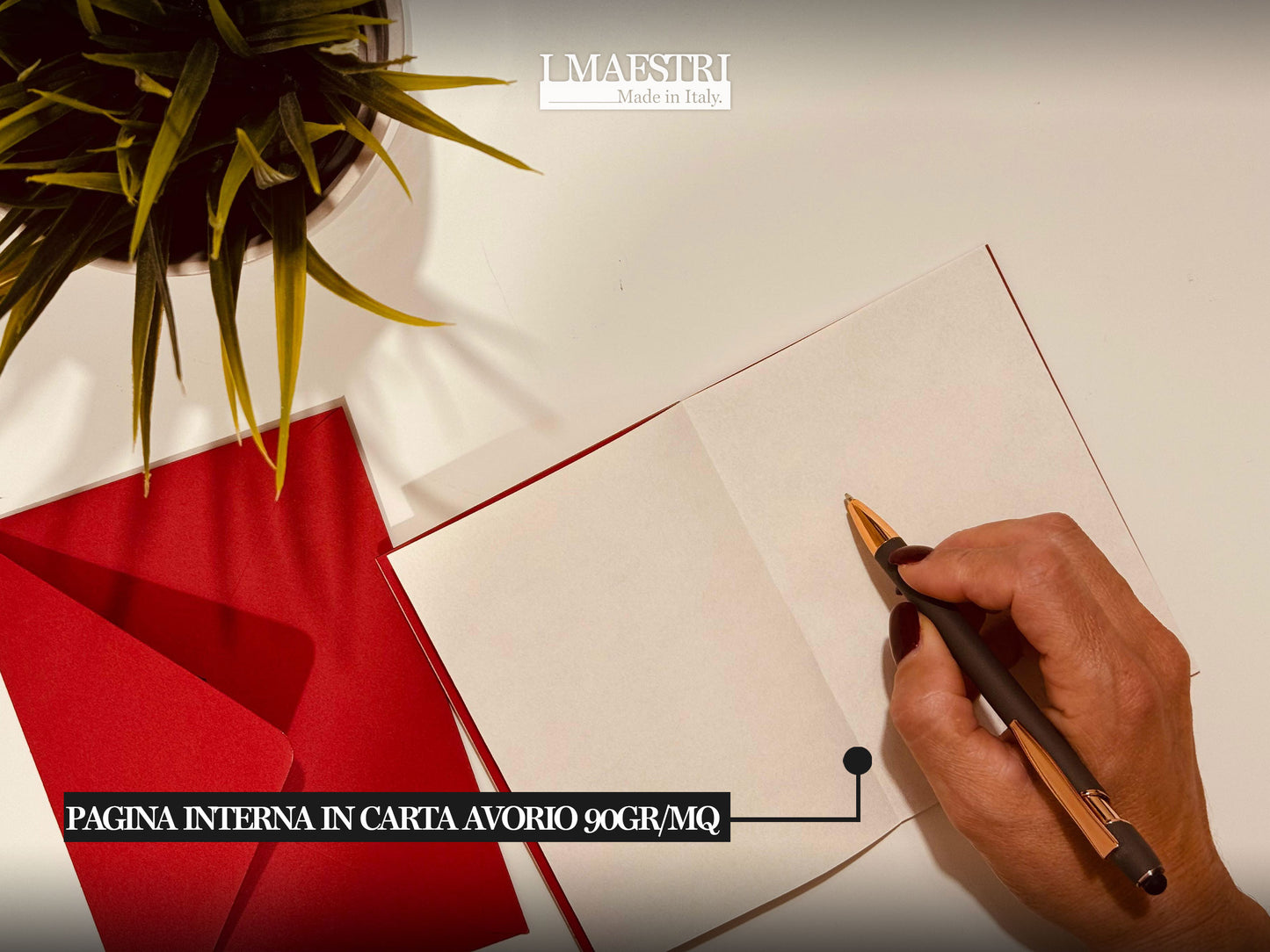 Biglietto Auguri Portasoldi in Legno per Laurea, Natale, Compleanno o Altre Occasioni Speciali, con Busta Portasoldi – Made in Italy (Rosso)