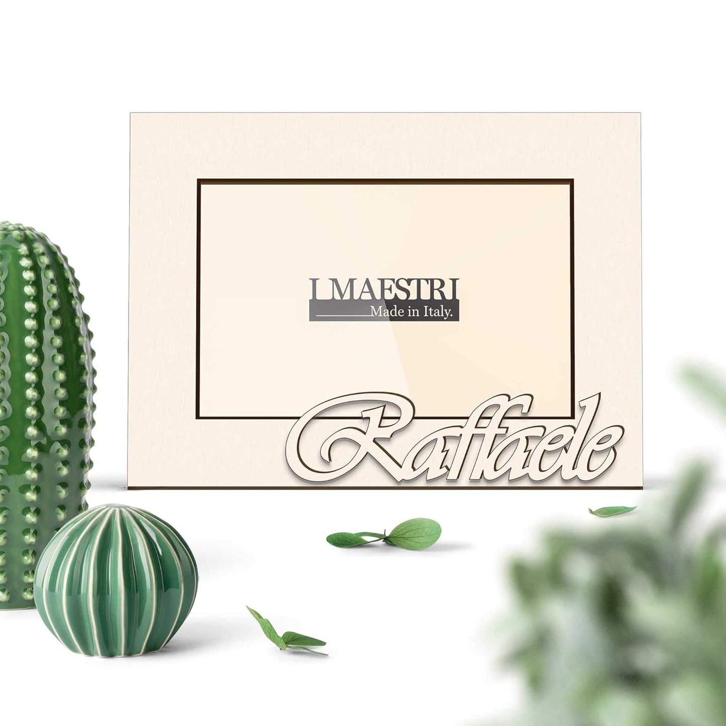 Cornice 10x15 personalizzabile con nome Modello Plain ORIZZONTALE