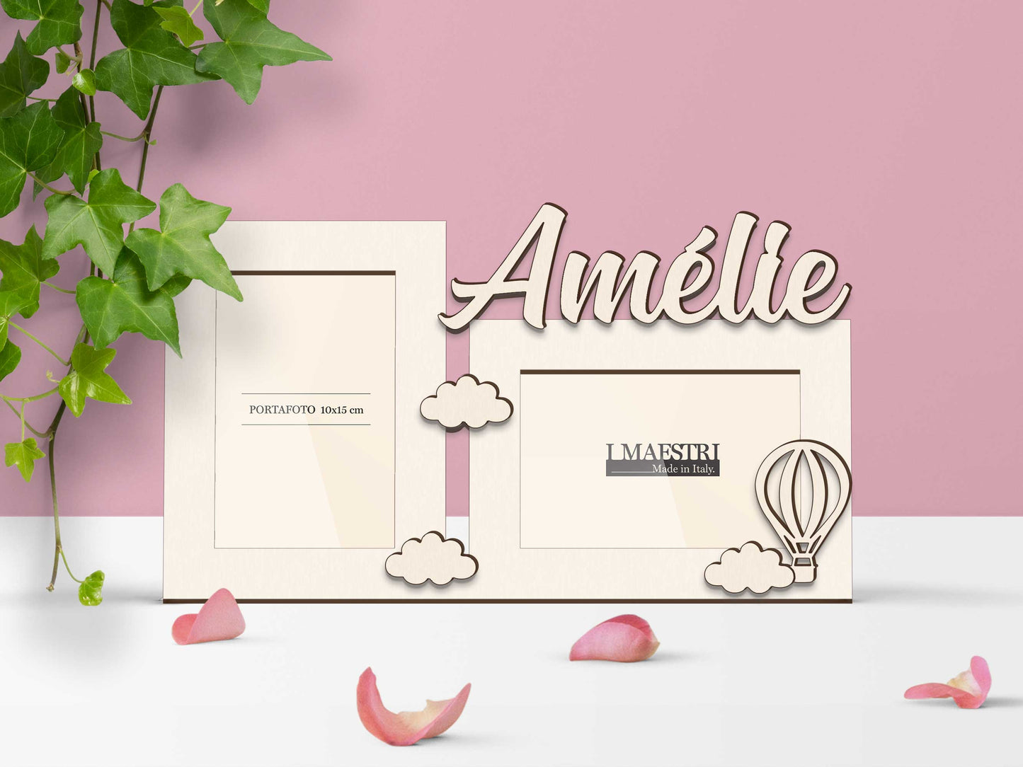Cornice multipla personalizzabile con nome