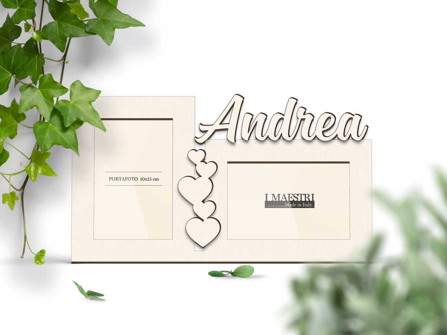 Cornice multipla personalizzabile con nome