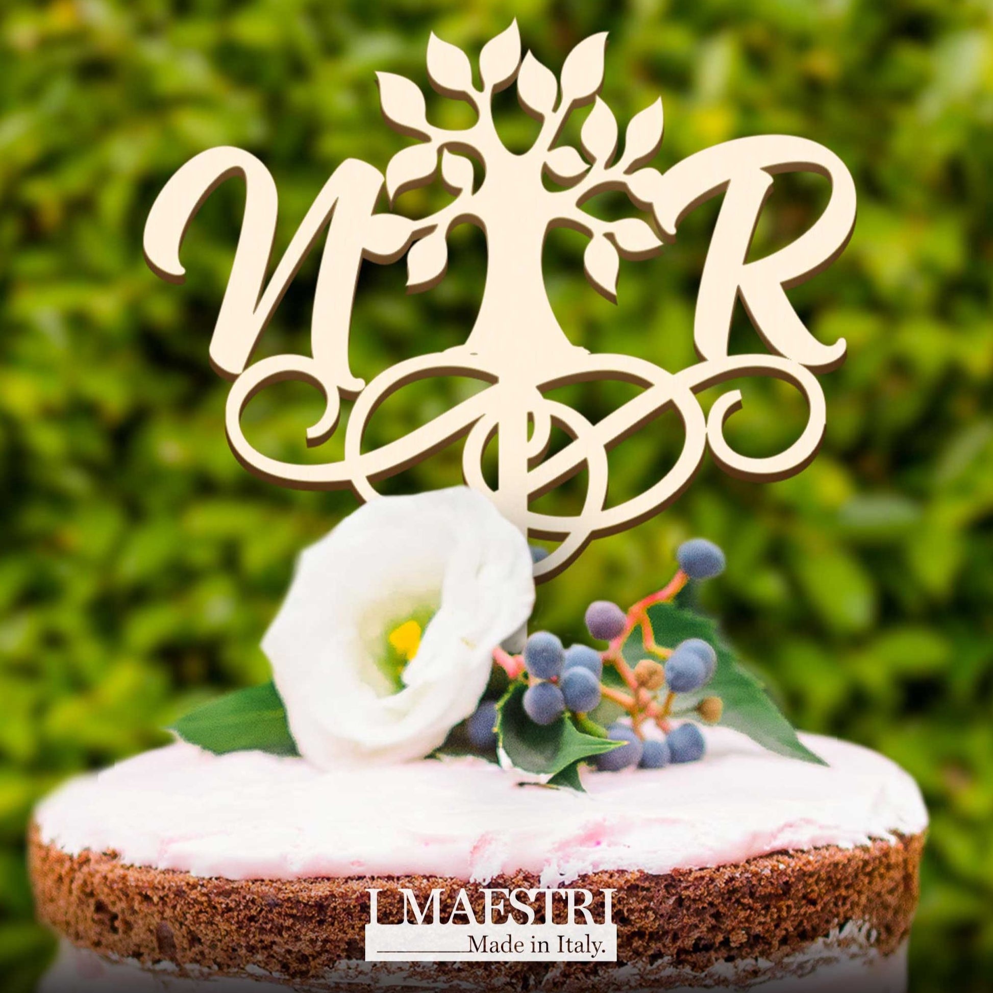 Cake topper Matrimonio personalizzabile con nome