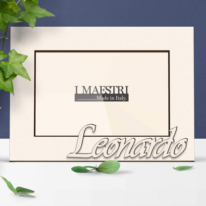 Cornice 10x15 personalizzabile con nome Modello Plain ORIZZONTALE