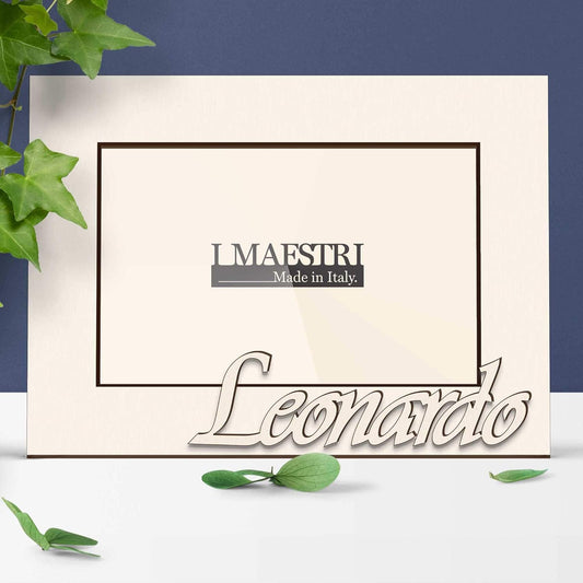 Cornice 10x15 personalizzabile con nome Modello Plain ORIZZONTALE