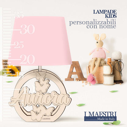 Lampada cameretta personalizzabile con nome