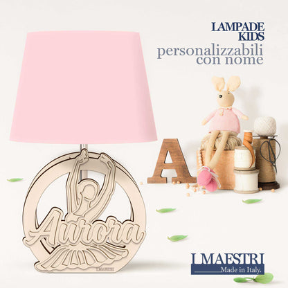 Lampada cameretta personalizzabile con nome